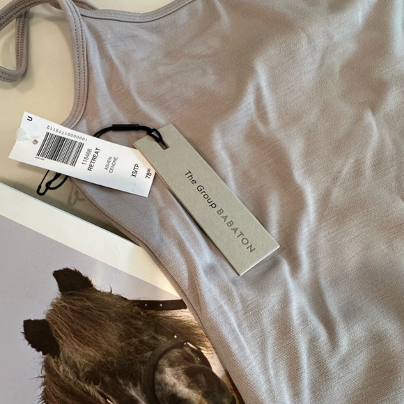 NWT Babaton Retreat Cami Dress in Ashen - Picture 8 of 10